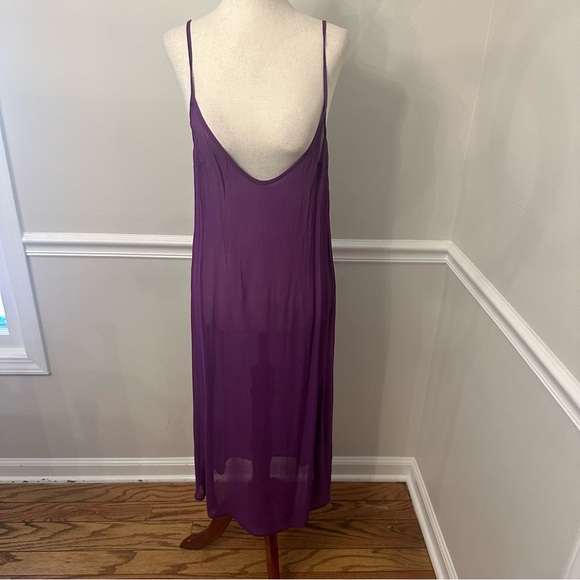 VANE5SA BRUNO maxi dress in purple- Size 36/2-4 - Picture 3 of 8